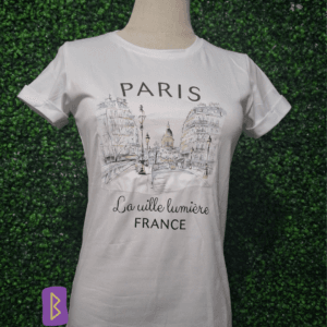 Camiseta Blanca Estampada.
C$320
